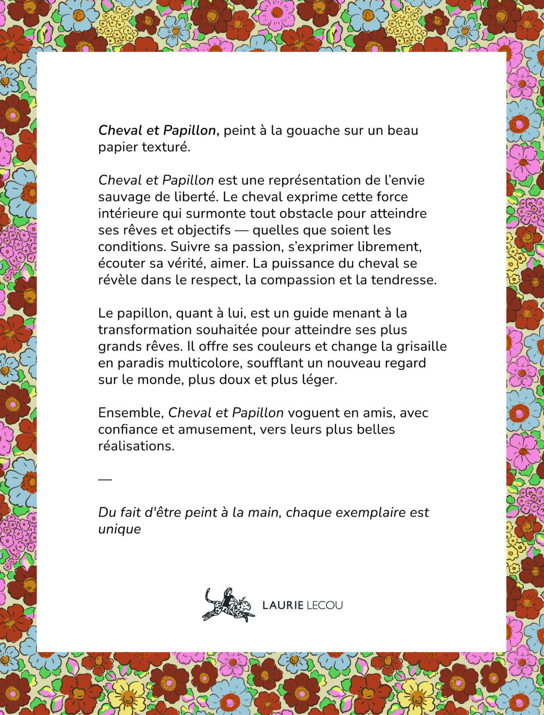 Cheval et Papillon – Image 3