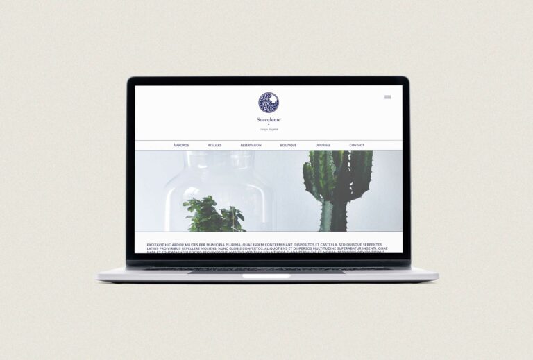 Lire la suite à propos de l’article Succulente design végétal